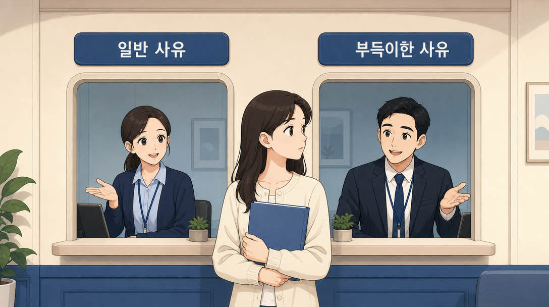 인출 세율이 금액이 아니라 사유에 따라 갈린다는 점을 설명하는 인포그래픽