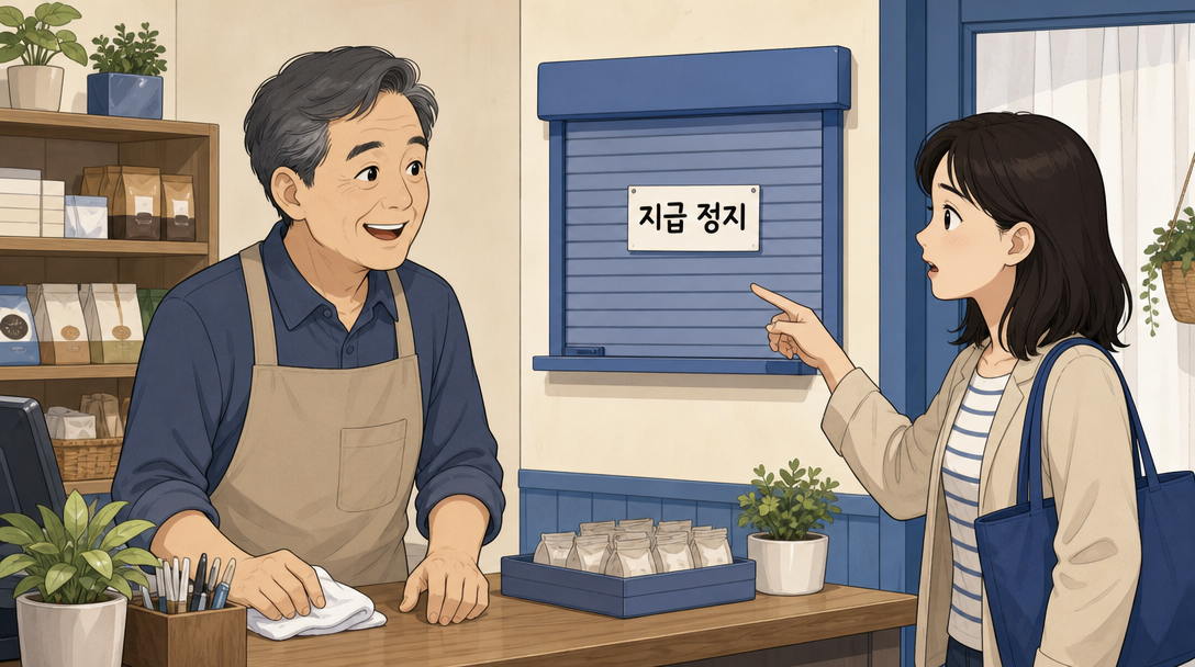 조기 수령 중 소득이 기준을 넘으면 그 기간 동안 지급이 멈춘다는 점을 설명하는 인포그래픽